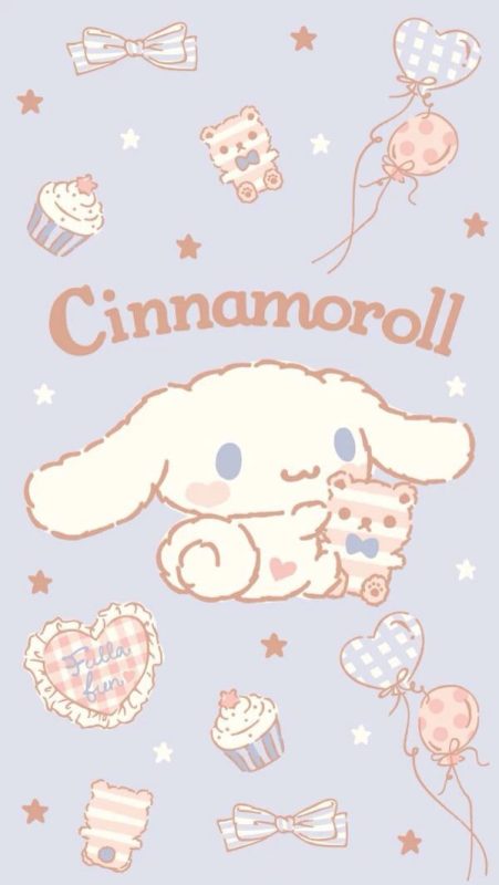 cinnamoroll hình nền điện thoại chất lượng cao