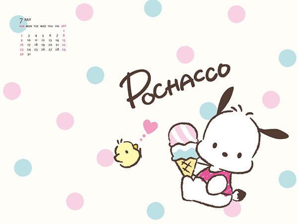 Hình nền Pochacco dễ thương