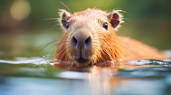 Hình nền Capybara cho máy tính