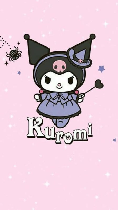 Hình nền điện thoại hình Kuromi