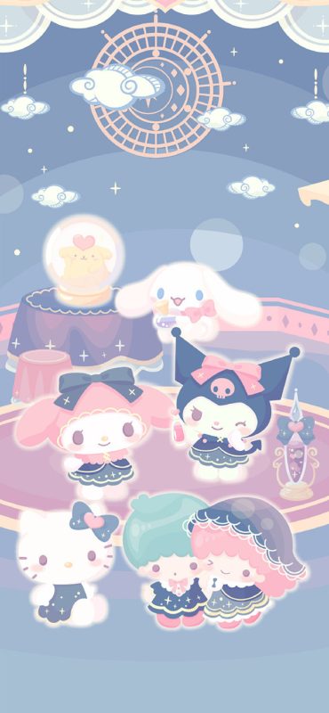 Hình nền Kuromi, Melody và Cinnamoroll và các thành viên trong Sanrio