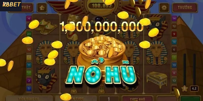 Cơ hội trúng jackpot khổng lồ tại nổ hũ k8bet