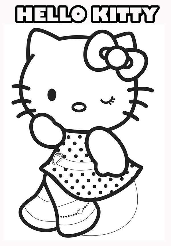 hình tô màu hello kitty có gì đặc biệt, tranh tô màu hello kitty có gì đặc biệt