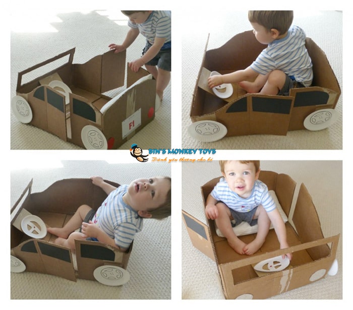 +7 Cách làm đồ chơi bằng bìa cát tông cho bé trai và bé gái - Hỏi Gì 247