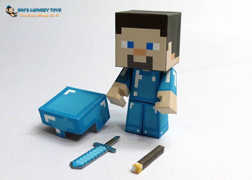 Mua Mô hình giấy Minecraft Mini  Tiki