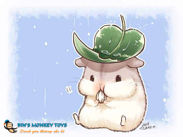 Ảnh chuột hamster chibi cute 10