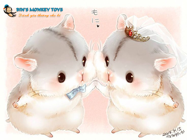 Ảnh chuột hamster chibi cute 5