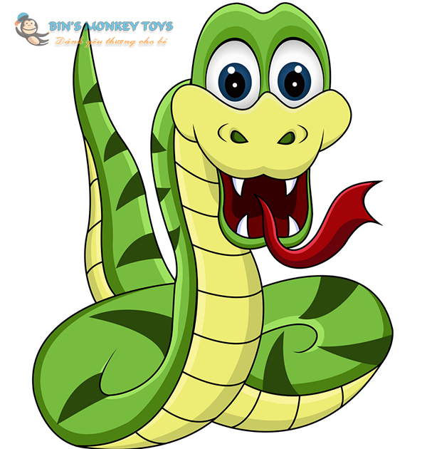 Hình con rắn cute 16