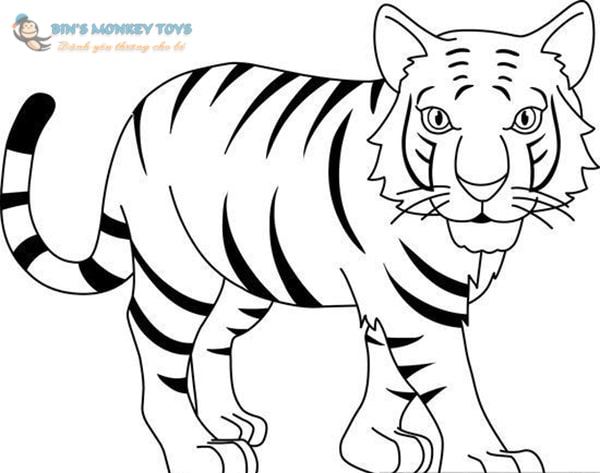 Top 73 tranh vẽ con hổ hay nhất  Tin Học Vui