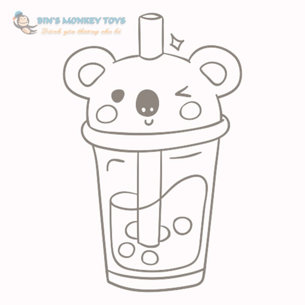 Cách vẽ trà sữa cute Vẽ hộp sữa How to draw bubble tea  YouTube