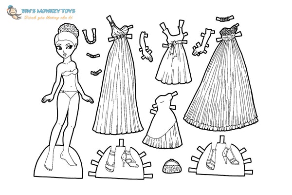 Ghim của Марина Пасютенко trên Paper dolls | Mô hình giấy, Búp bê giấy, Búp  bê