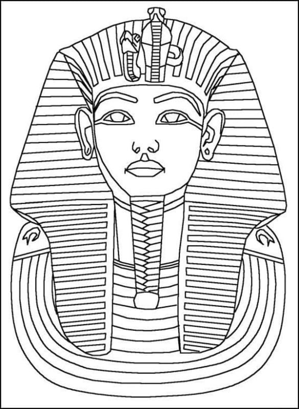 Bộ sưu tập hình vẽ Ai Cập Cổ Đại đẹp, đơn giản lớp 6