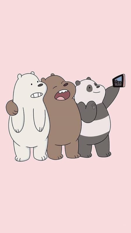 Hình nền 3 chú gấu cute 3