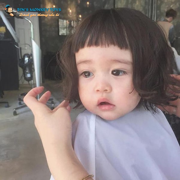 Kiểu tóc ngắn cho bé gái 1 tuổi 3