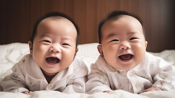 Avatar đôi em bé Hàn Quốc 10