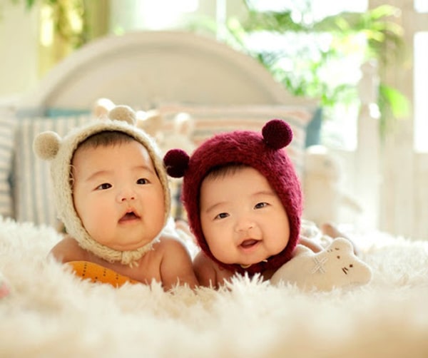 Avatar đôi em bé Hàn Quốc 2