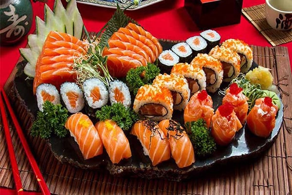 Tranh tô màu Sushi 2