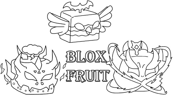 tranh tô màu trái ác quỷ trong blox fruit